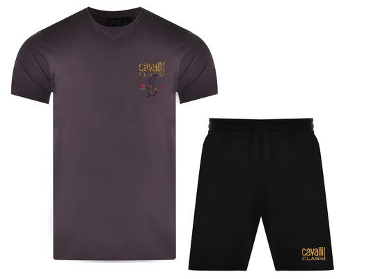 CAVALLI CLASS HOME Set T-shirt I Shorts (4115) Men