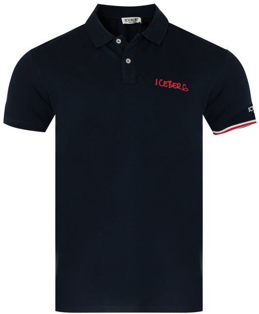 ICEBERG T-shirt POLO Men's NAVY (6677) Men