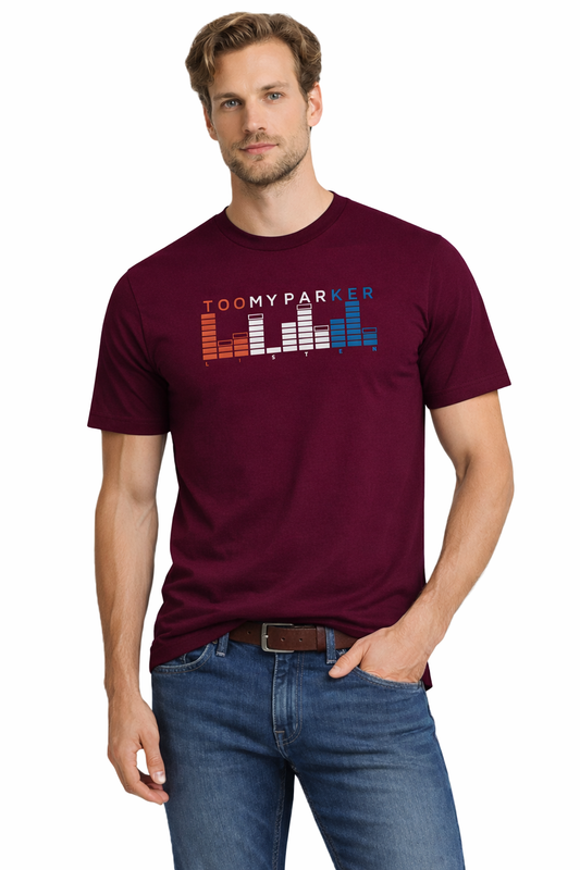 JUMPER T-SHIRT T-shirt Men's Burgundy (9165) Men
