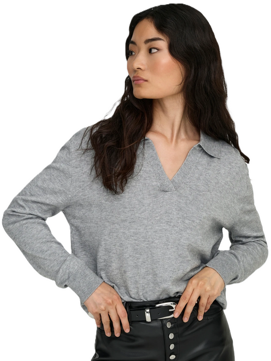 ONLY SWETEREK Women's ONLBI LS POLO PULLOVER KNT NCA (9380) Women
