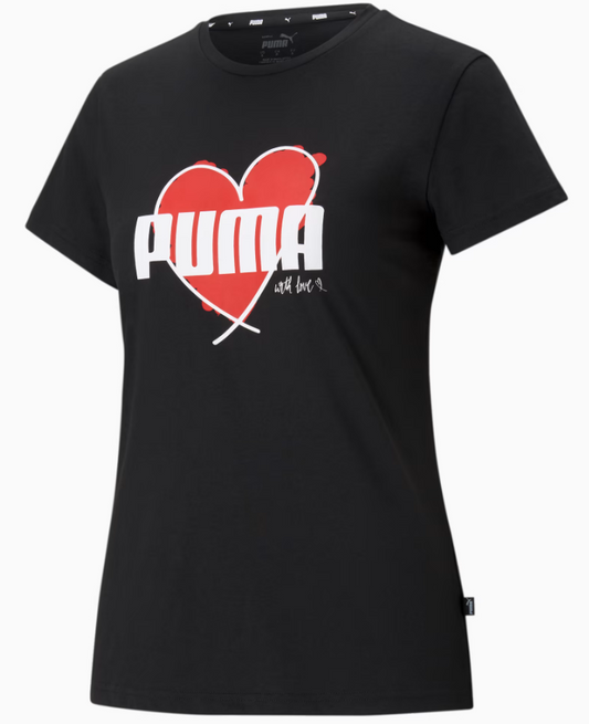 Puma T SHIRT T Shirt HEART TEE 587897 01 (7272) Women