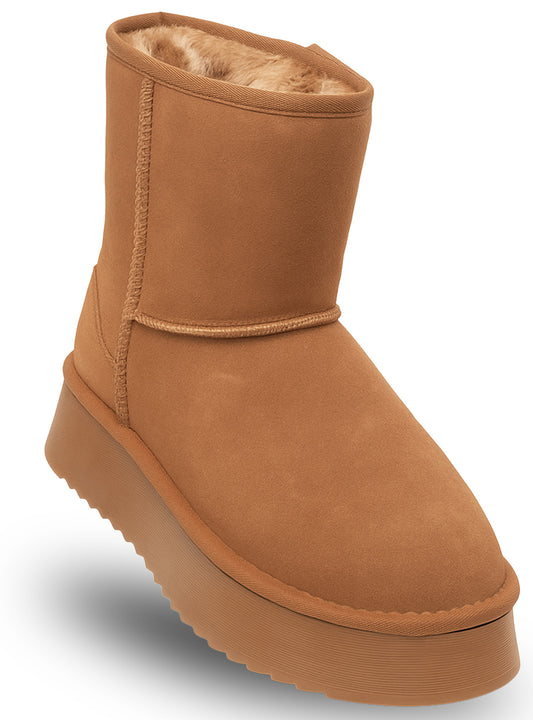 SOLO SOPRANI COUTURE Leather Ankle Boots Women's TIR PLATFORM (8025) Women