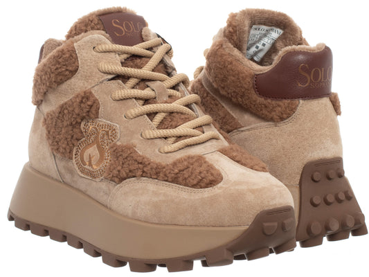 SOLO SOPRANI COUTURE Shoes Women's AUSTRALIA SUEDE FUR (8027) Women