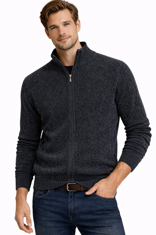 MUST Parkour Sweater Men's ROZPINANY Dark Grey (8407) Men