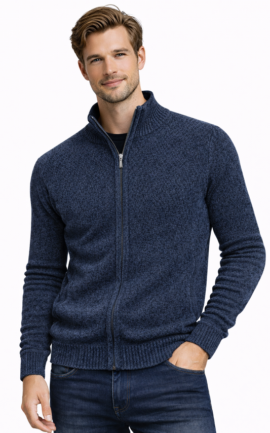 MUST Parkour Sweater Zip Up S8681 Navy (8409) Men