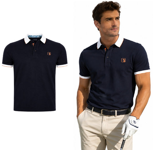 U.S. GOLF CLUB T-SHIRT POLO (10433) Men