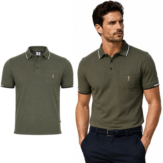 U.S. GOLF CLUB T-SHIRT POLO (10437) Men