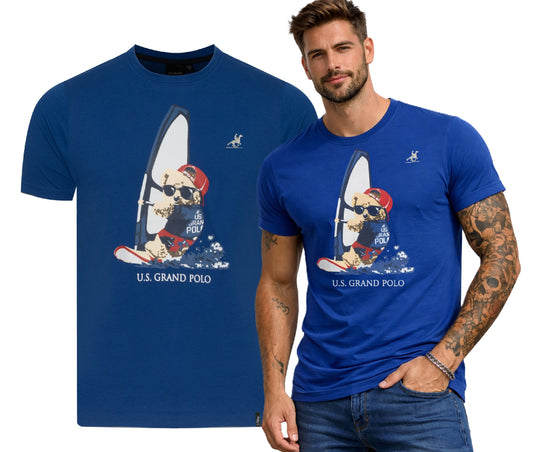 U.S. GRAND POLO EQUIPMENT & APPAREL T-SHIRT T-shirt Men's (9677) Men