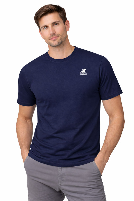 U.S. GRAND POLO EQUIPMENT & APPAREL T SHIRT T Shirt USGP01/7BL (9422) Men