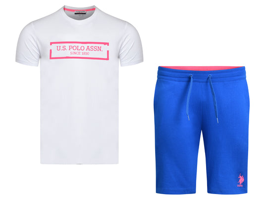 U.S. Polo Assn. Men's Set LETNI T-shirt I Shorts KURT (5028) Men