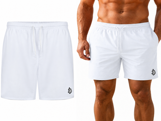 U.S. Polo Assn. Men's Swim Shorts White (5484) Men