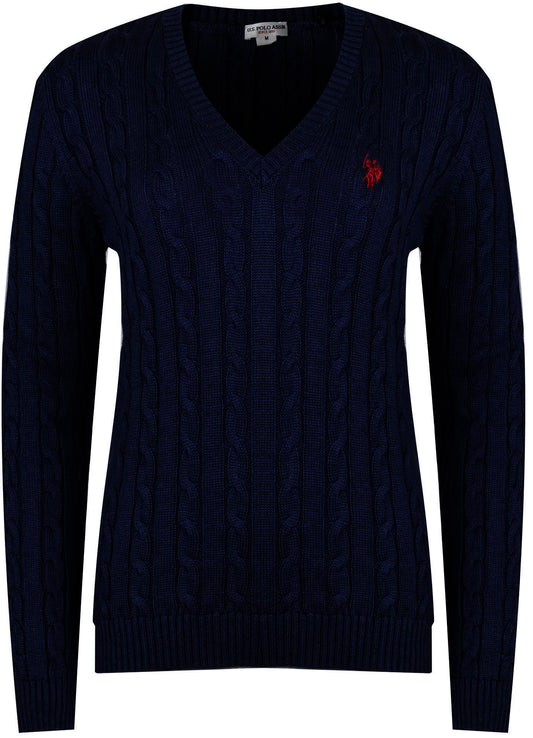 U.S. Polo Assn. Sweater Women's #CAB (6449) Women