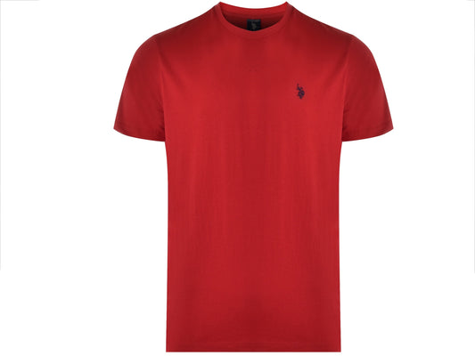 U.S. Polo Assn. T SHIRT CREW NECK Red (4080) Men