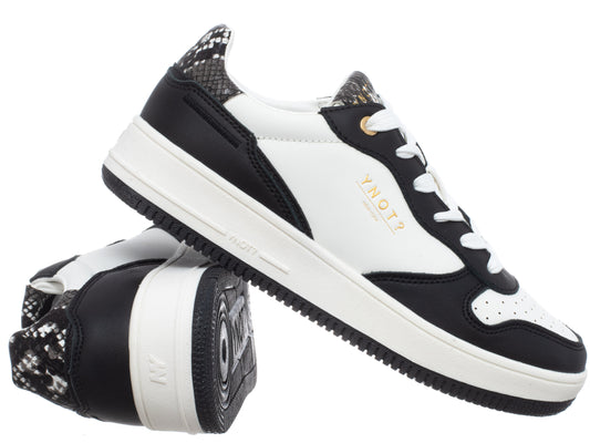 Ynot Shoes Women's BLACK WHITE (9770) Women