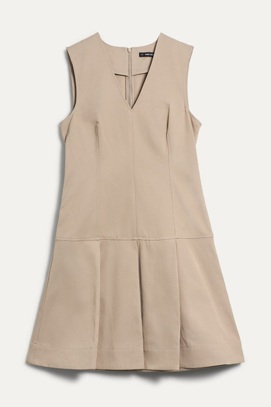 Karl Lagerfeld Cotton Day Dress Nomad (A2W130421UT) Women