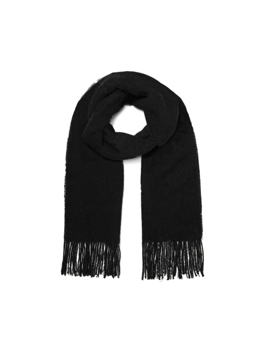 Ella Woven Scarf Black (10341843) Women