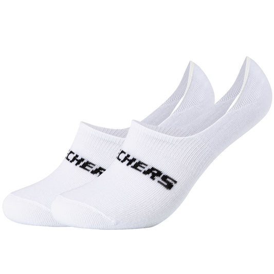 Skechers 2PPK Mesh Ventilation Footies Socks SK44008-1000 Unisex