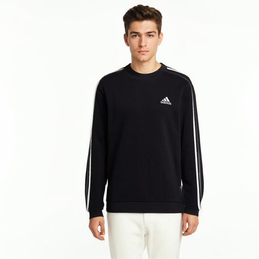 adidas 3 Stripes Crew Black (GK9106) Men