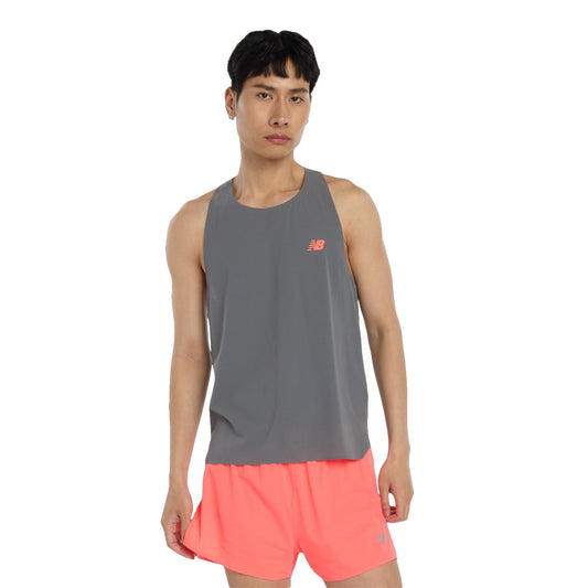 New Balance Top Race Day Ultra Light Singlet grey (MT51205_URR) Men